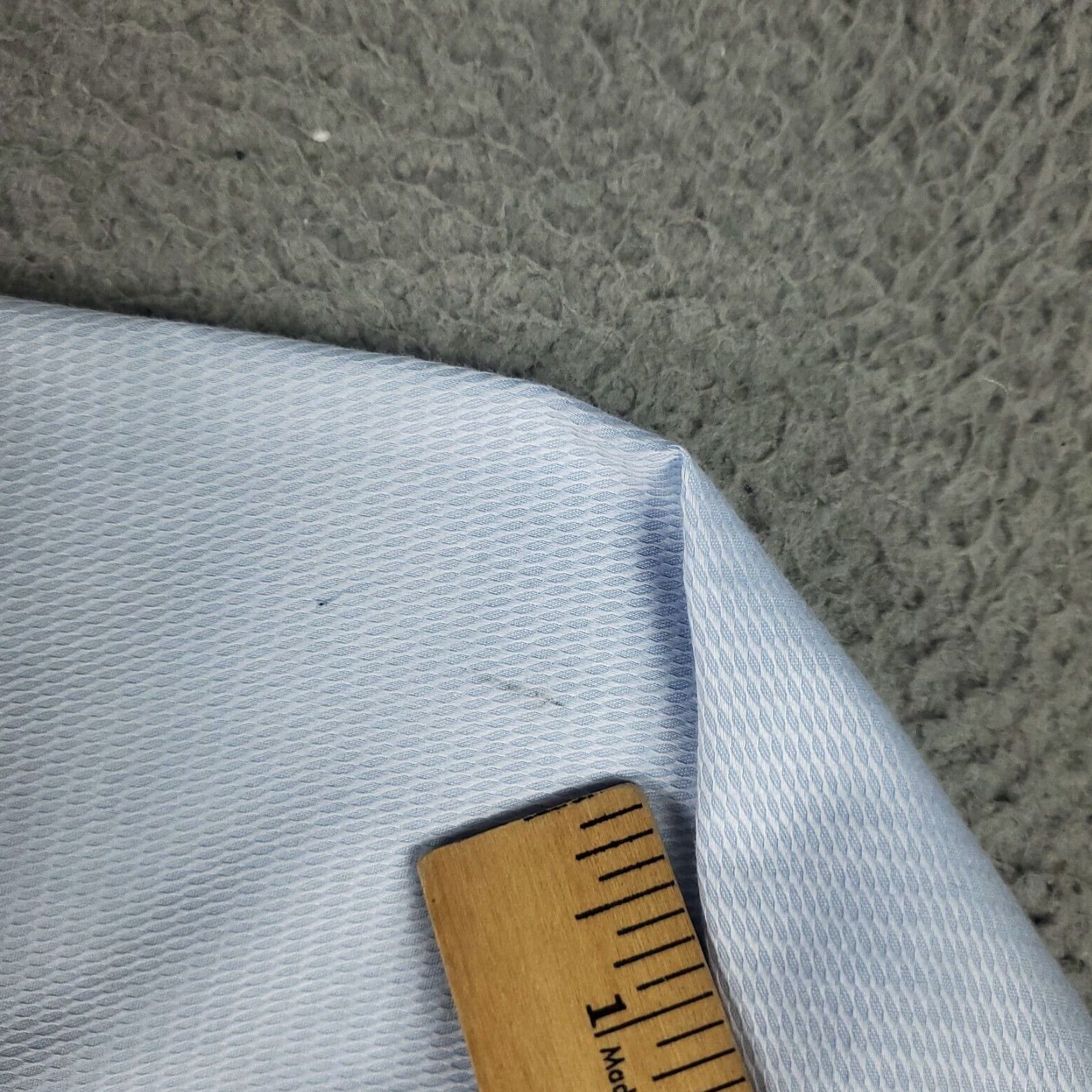 Vintage VINTAGE Jhane Barnes Dress Shirt Mens Size 16.5 Long Sleeve Blue Cotton Business Formal Office Size 42R - 5 Thumbnail