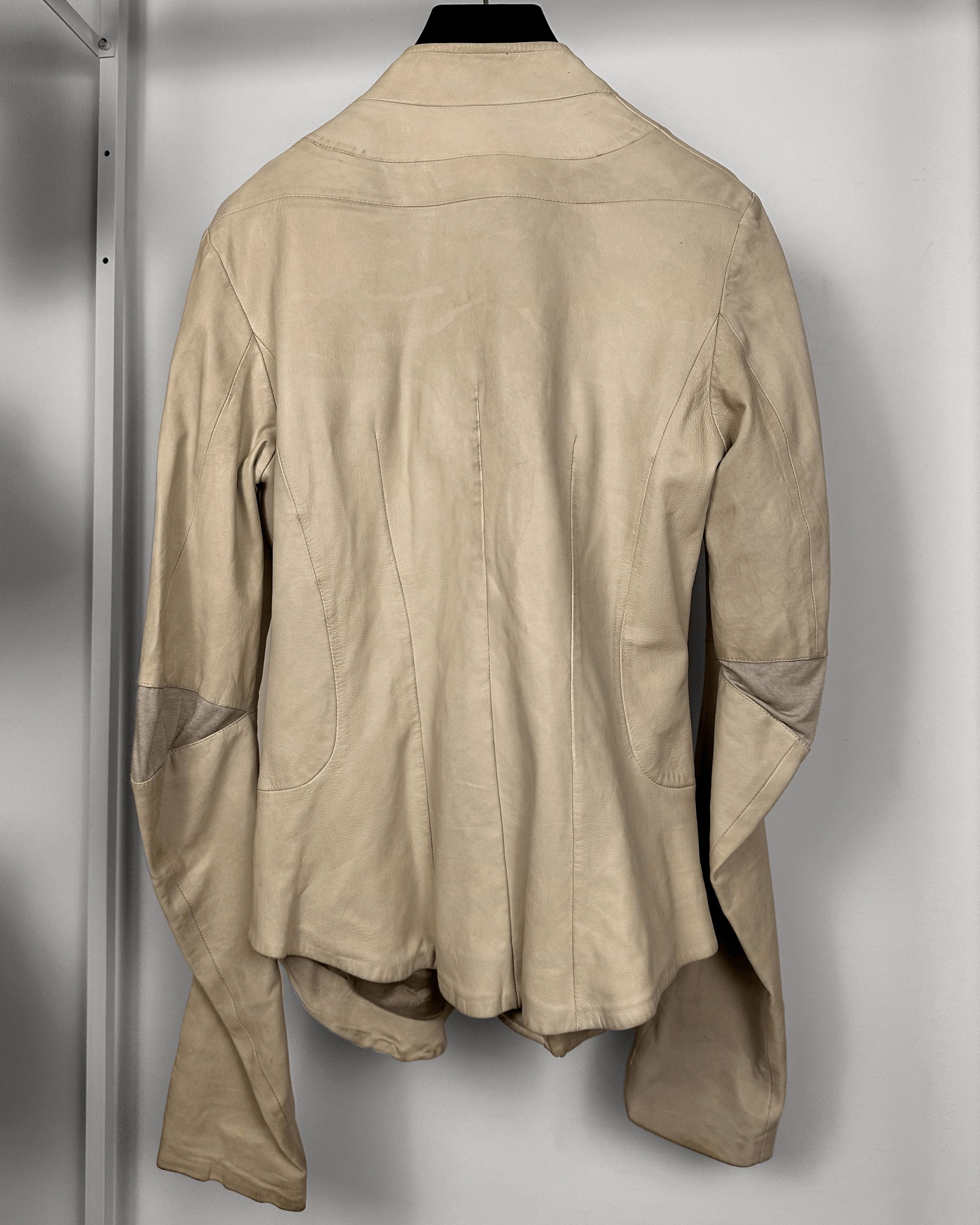 Ilaria Nistri Ilaria Nistri Leather Anatomically Tailored Jacket Size US M / EU 48-50 / 2 - 6 Thumbnail