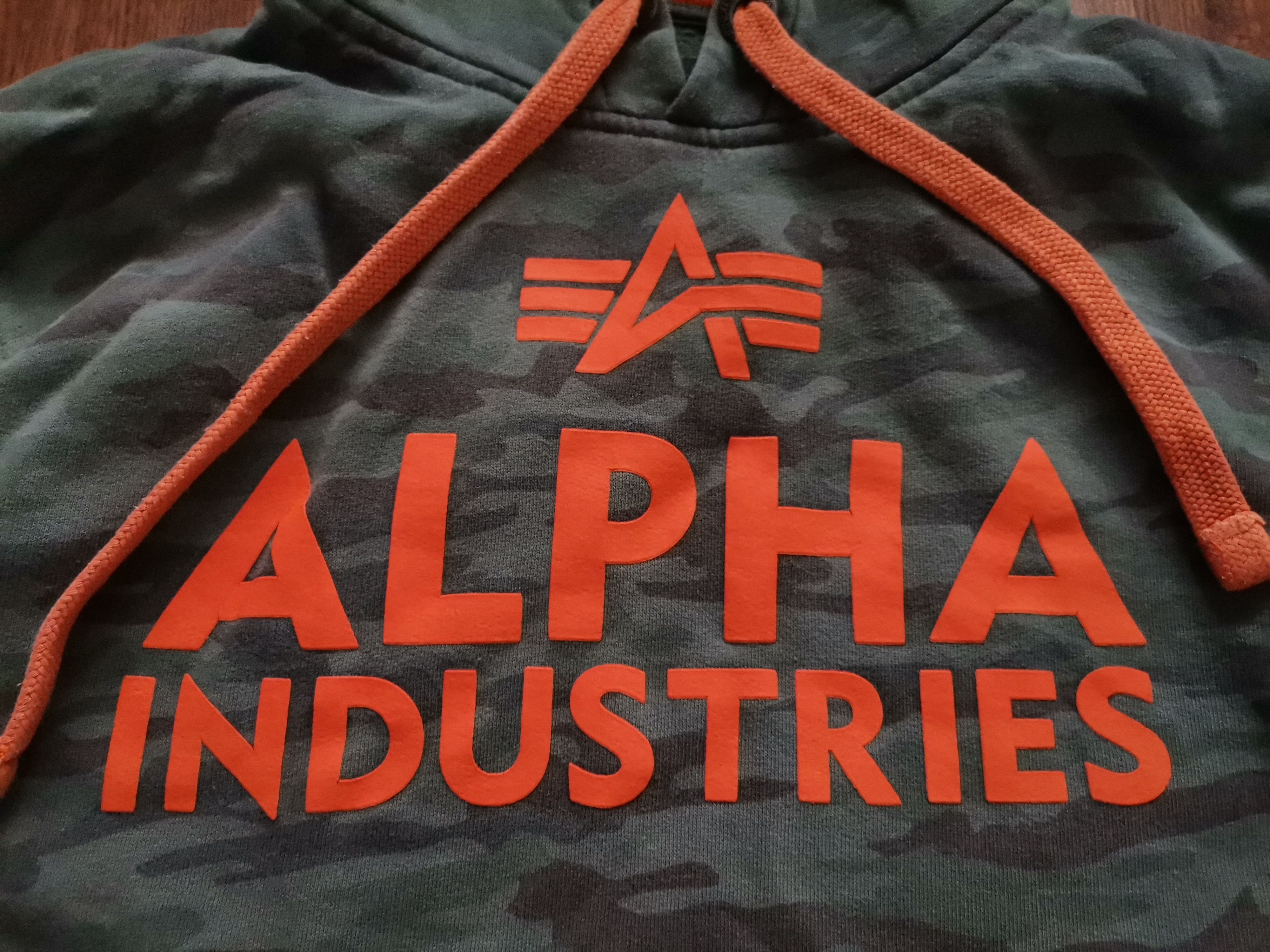 Alpha Industries Alpha Industries Camo Hoodie Size US L / EU 52-54 / 3 - 2 Thumbnail