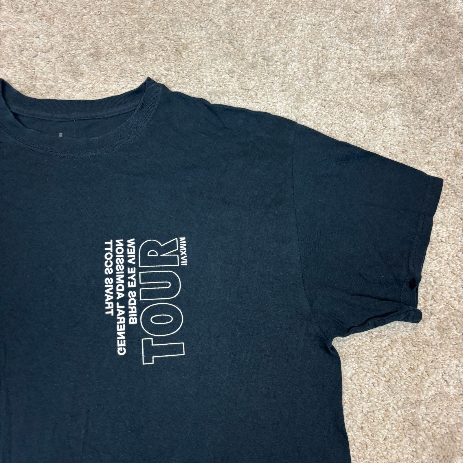 Travis Scott Travis Scott Birds Eye View Tour Metallic Skull Shirt Mens L Size US L / EU 52-54 / 3 - 3 Thumbnail