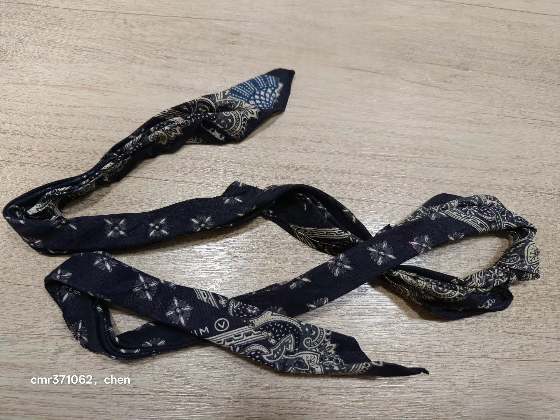 Visvim visvim 20 ICT Bandana Belt Black Natural Mud-Dyed Size ONE SIZE - 5 Thumbnail