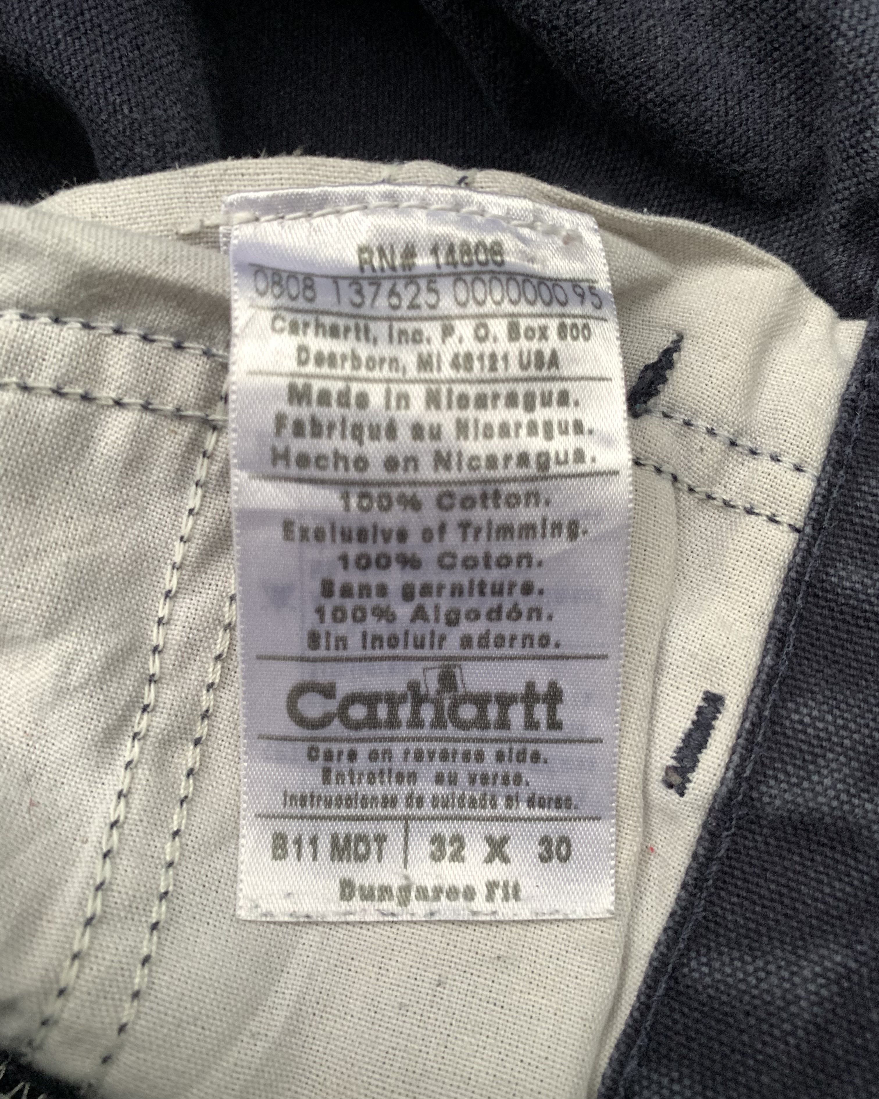 Carhartt Carhartt Carpenter B11 MDT Size US 32 / EU 48 - 5 Thumbnail