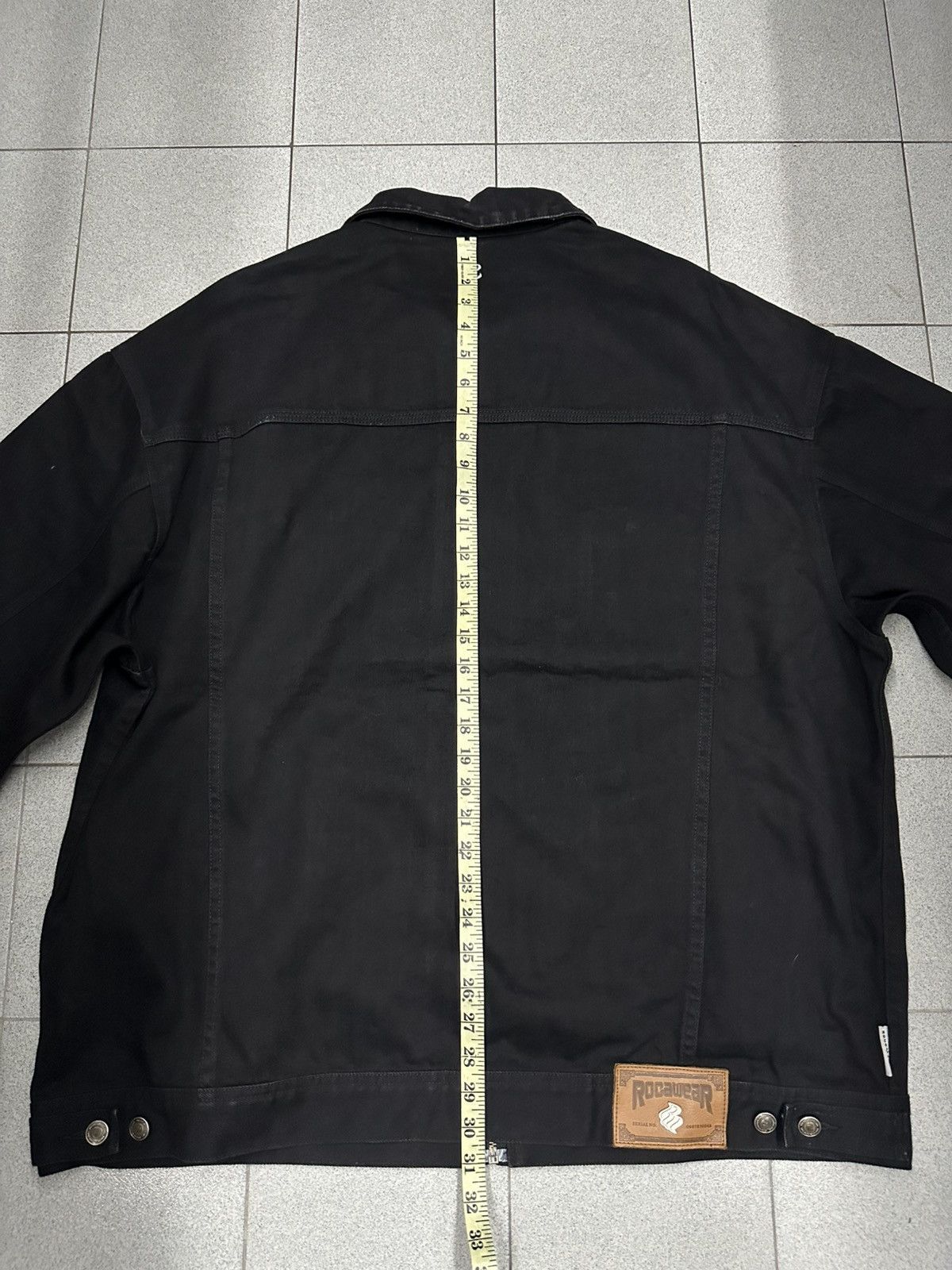 Rocawear Y2K JAYZ ROCAWEAR TRIPLE BLACK DENIM Jacket Size US XXL / EU 58 / 5 - 14 Thumbnail