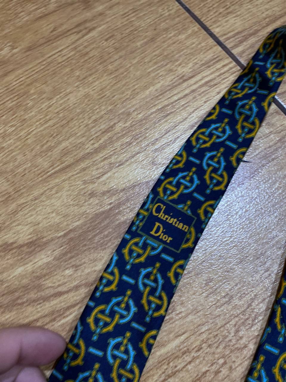 Dior Tie Vintage Dior One size luxury Y2K streetwear Size ONE SIZE - 6 Thumbnail