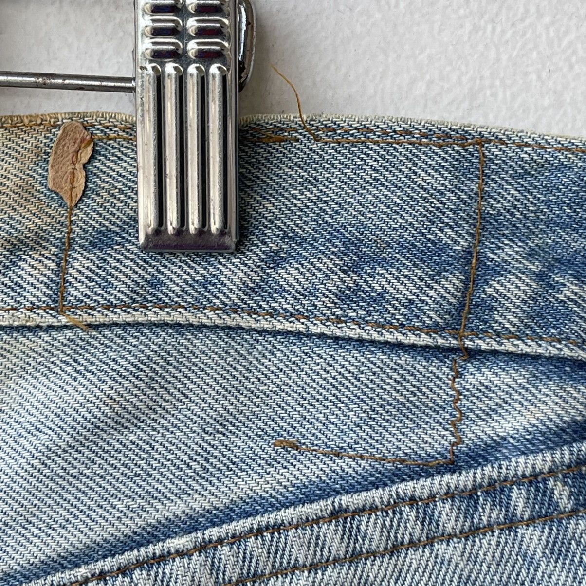 Levi's Thrashed 70s Levi’s 501 Redline Selvedge Denim Shorts Size US 34 / EU 50 - 15 Thumbnail