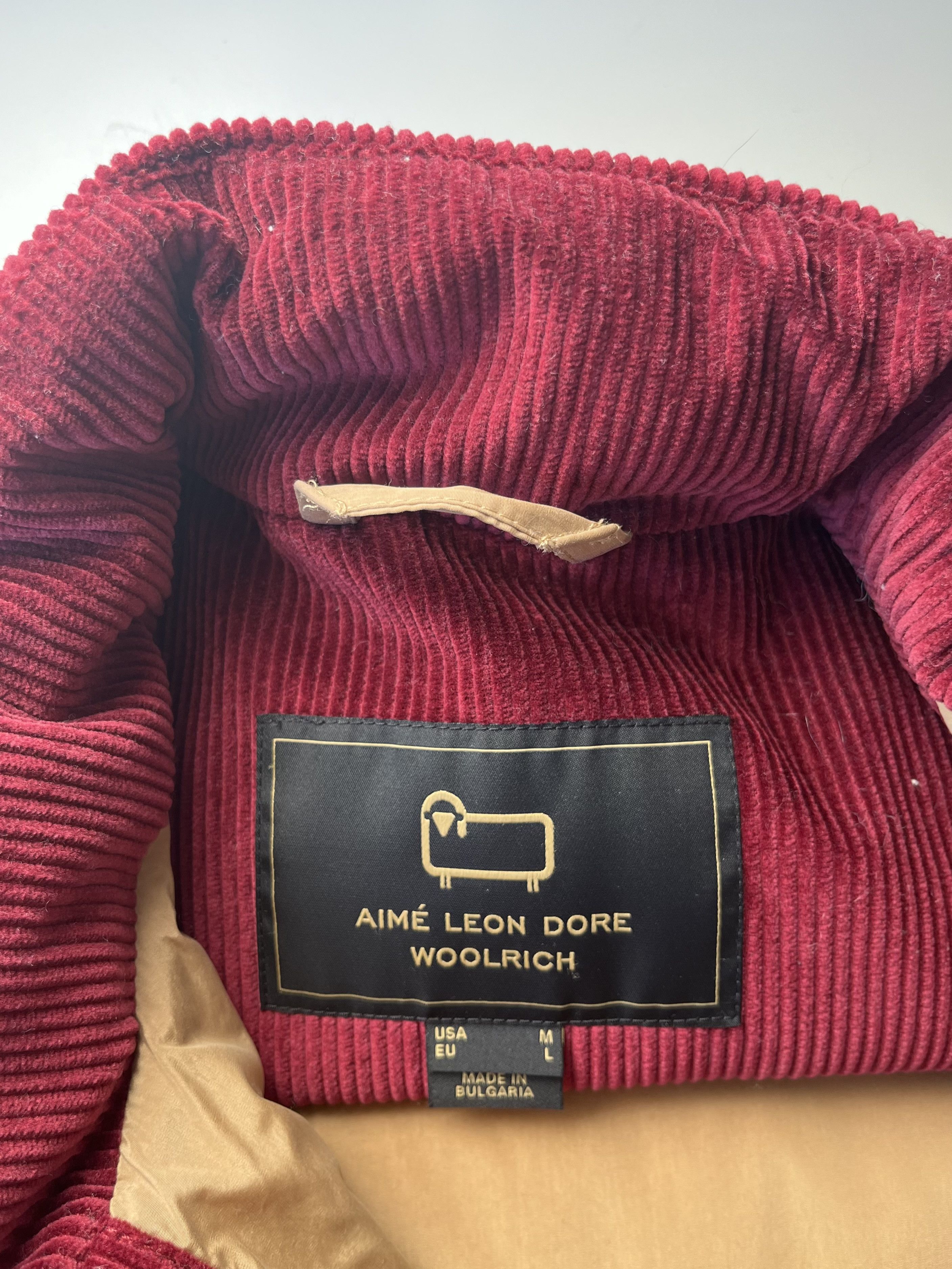 Aime Leon Dore ALD x WOOLRICH Corduroy Puffer Size US M / EU 48-50 / 2 - 3 Thumbnail
