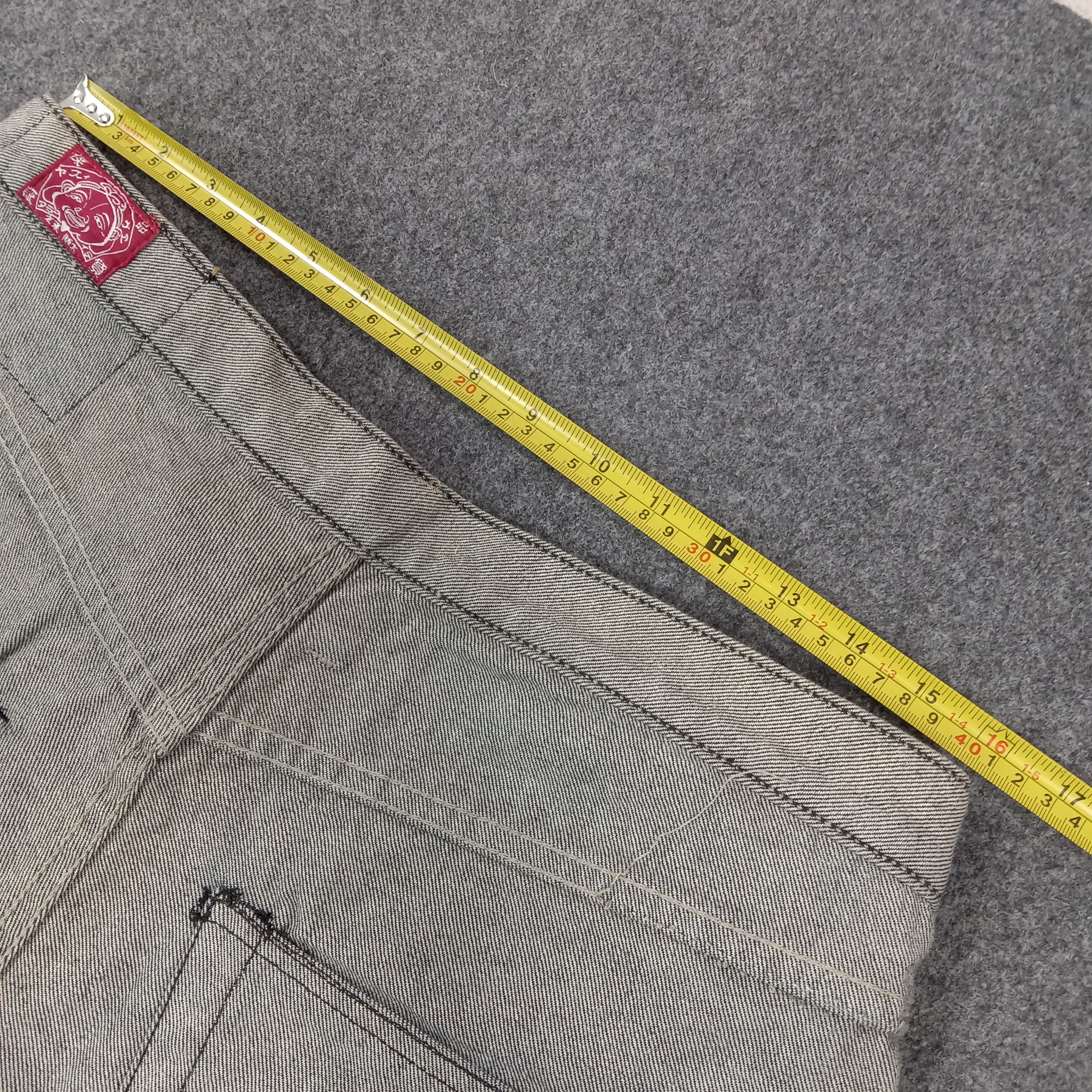 Evisu Evisu Paris Selvedge Reversible Daicock Denim Jeans C280N11 Size US 35 - 16 Thumbnail