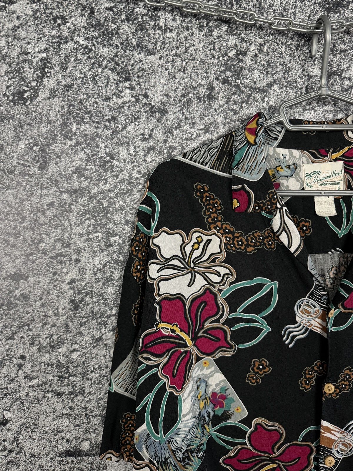Vintage Diamond Head Hawaiian Short Sleeve Shirt Vintage Size XL Size US XL / EU 56 / 4 - 3 Thumbnail