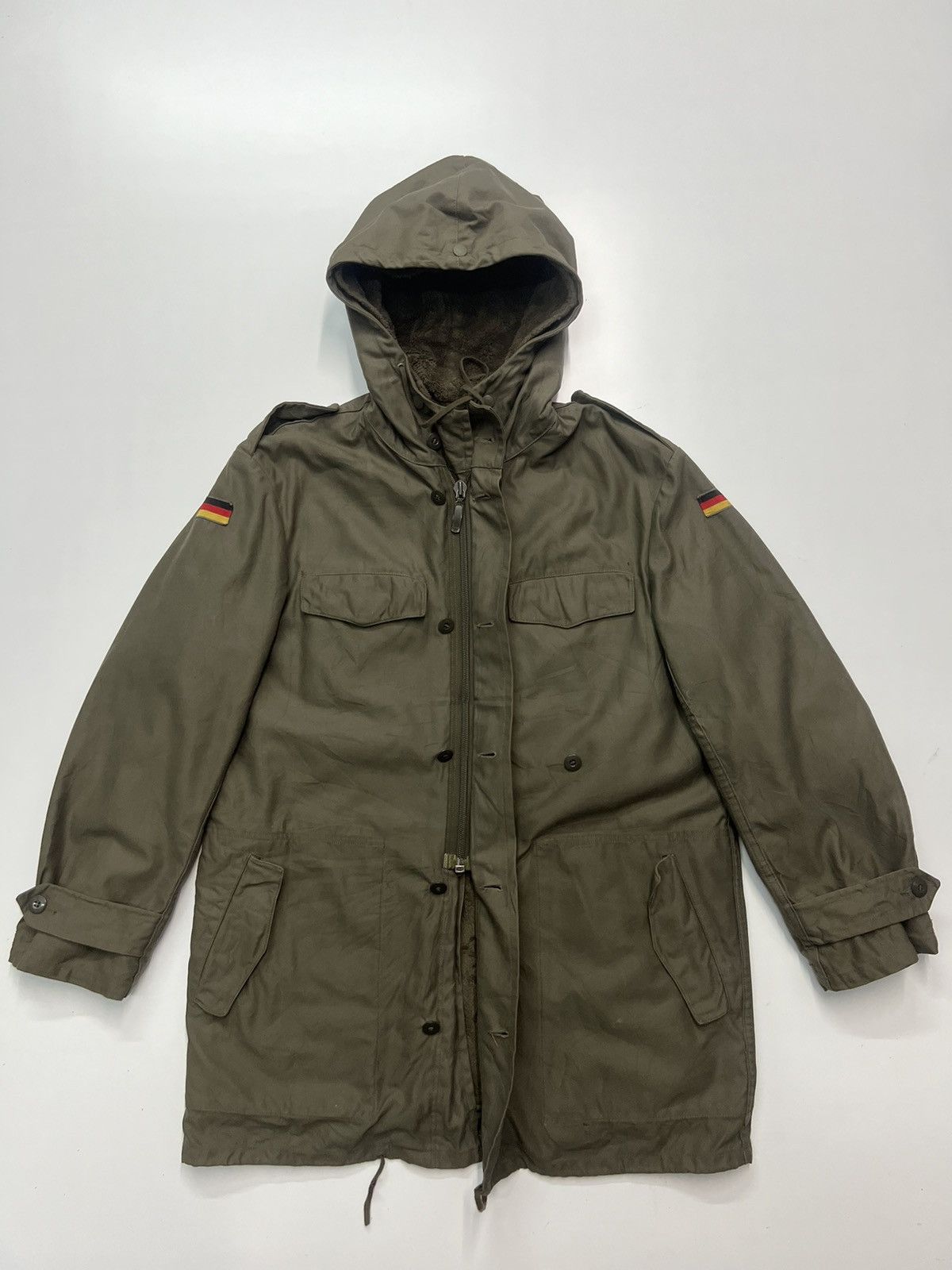 Other 🔥GERMANY ARMY JACKET WITH FLEECE LINED Size US L / EU 52-54 / 3 - 7 Thumbnail
