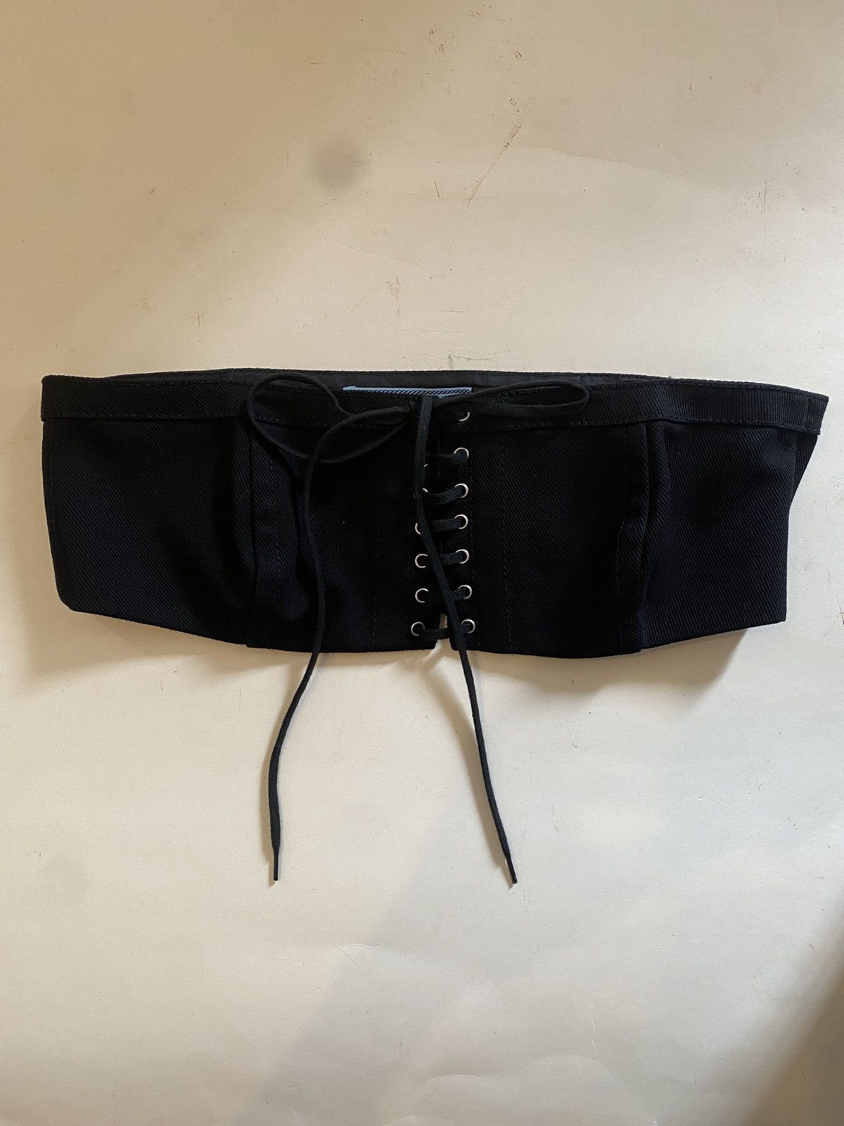 Prada 🔺🔻Prada lace-up corset bra top IT38 Size M / US 6-8 / IT 42-44 - 1 Thumbnail