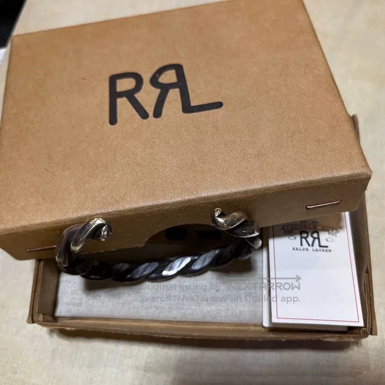 RRL Ralph Lauren RRL Ralph Lauren Old Limited Edition Rope Style 925 Silver Size ONE SIZE - 6 Thumbnail