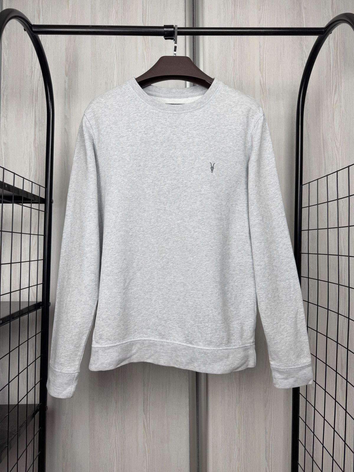 Allsaints Allsaints Vintage Mens Aven Crew Neck Sweatshirt Size S Size US S / EU 44-46 / 1 - 1 Thumbnail
