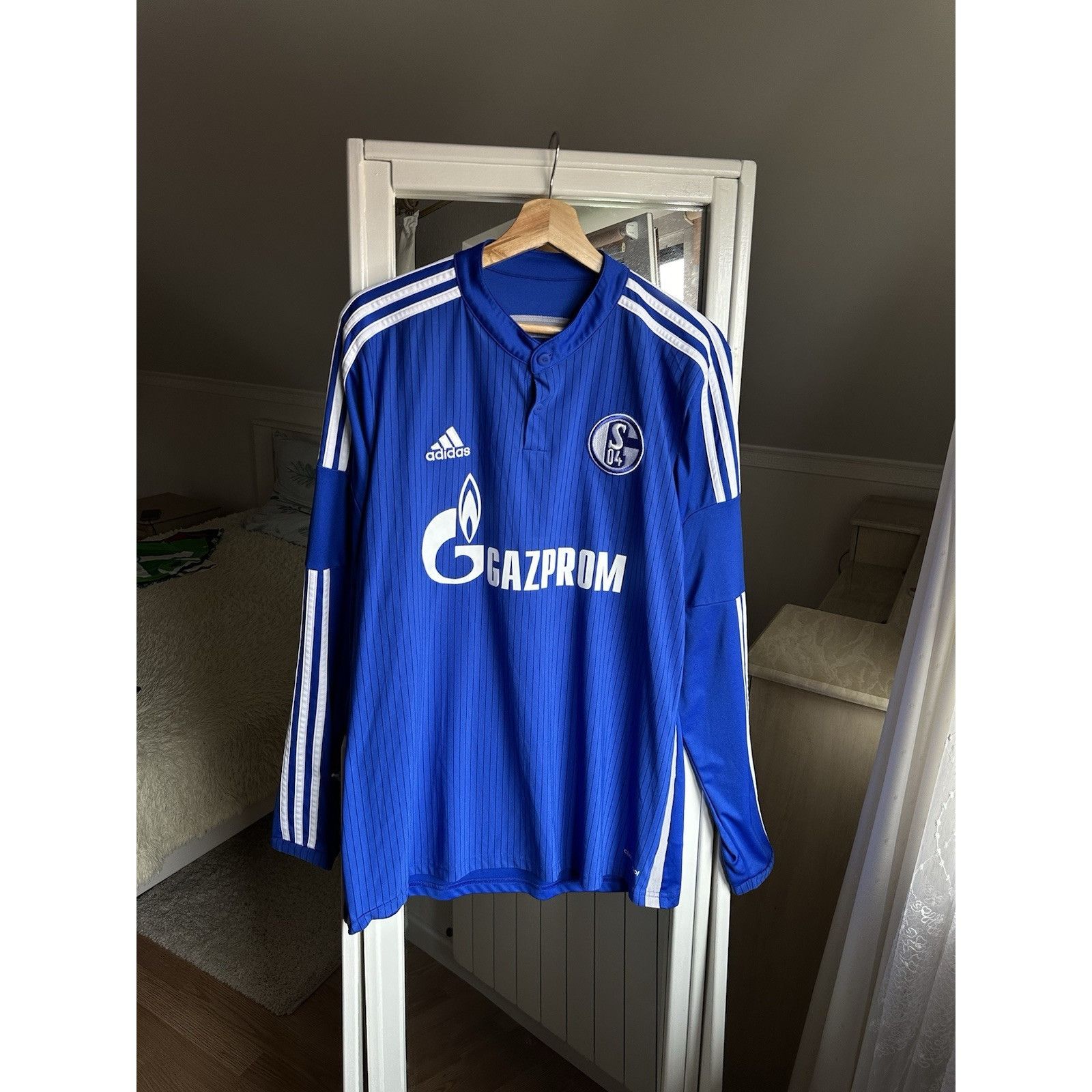 Vintage SCHALKE 04 2014/2015 SOCCER FOOTBALL Long Sleeve SHIRT JERSE Size US M / EU 48-50 / 2 - 1 Thumbnail