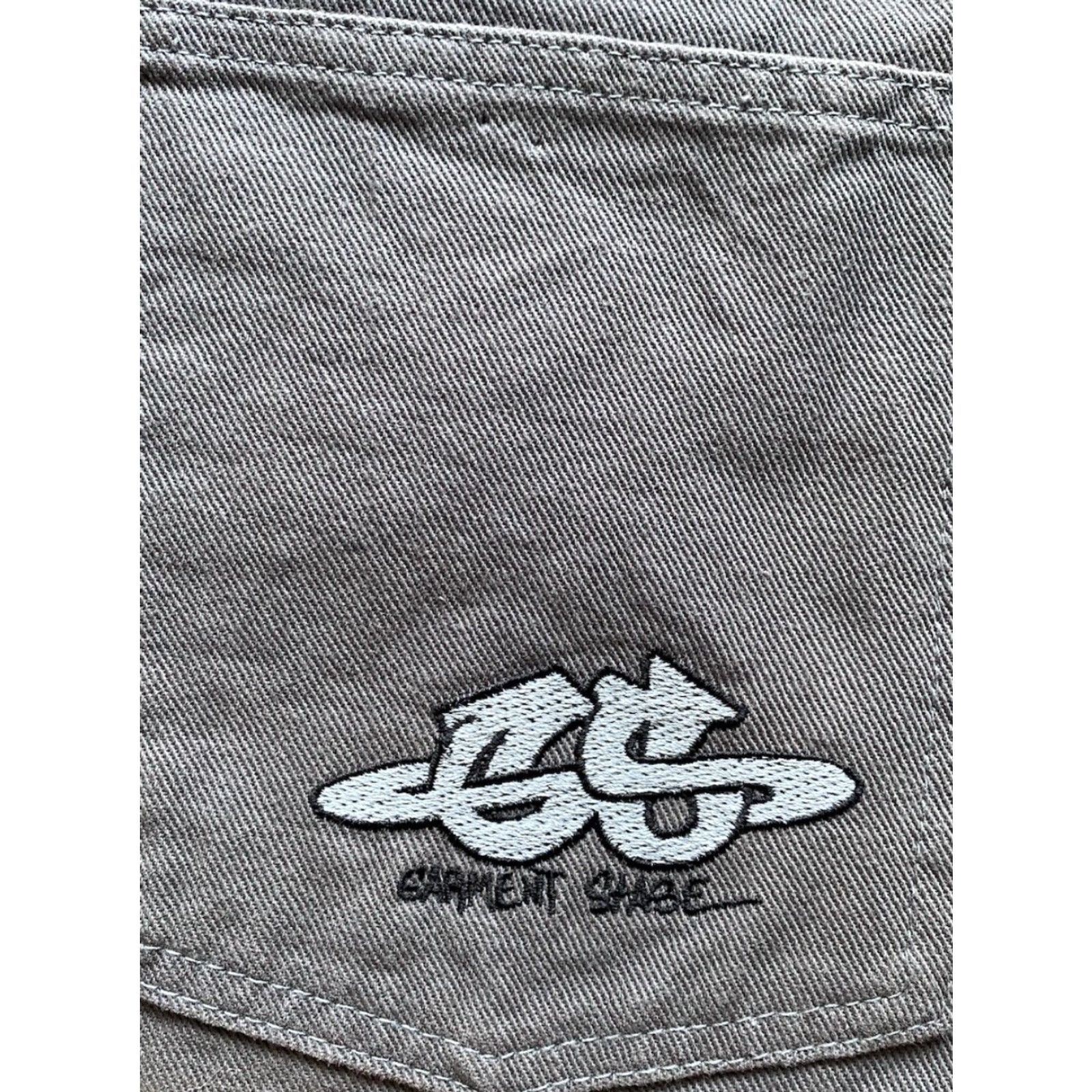 Logo 7 VINTAGE Garment Stage Jeans Men Gray 28 90s Y2K Logo In USA Pants Size US 28 / EU 44 - 2 Thumbnail