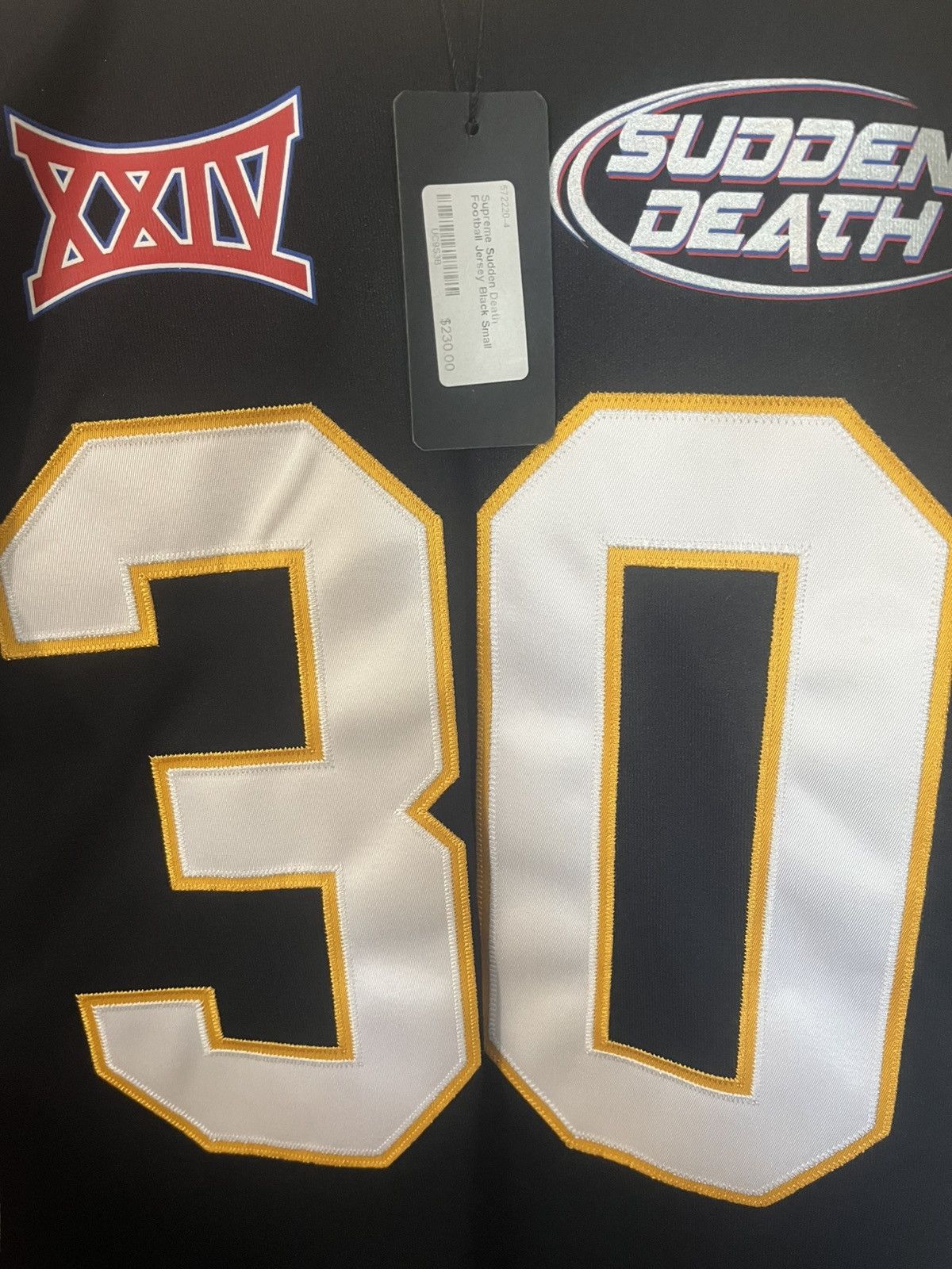 Supreme Supreme 2024 Sudden Death Football Jersey Small 30th Size US S / EU 44-46 / 1 - 3 Thumbnail
