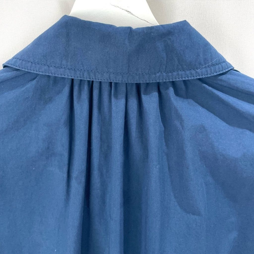 Cos COS Blue Long Jacket with Gathered Back Size 2 Size XS / US 0-2 / IT 36-38 - 11 Thumbnail