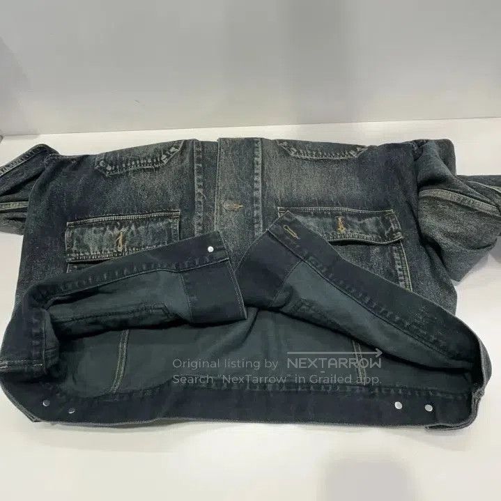 Balenciaga Balenciaga Vintage Logo Denim Jacket for Men. Size US L / EU 52-54 / 3 - 5 Thumbnail