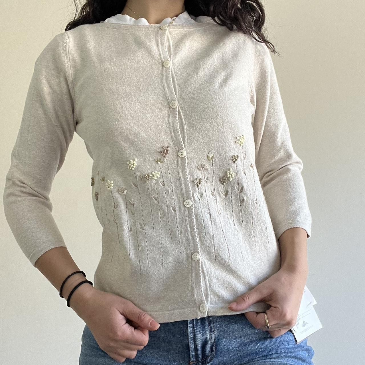 Vintage Vtg Liz Claiborne cardigan NWT Size S / US 4 / IT 40 - 4 Thumbnail