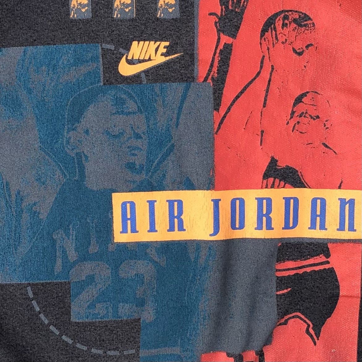 Nike Vintage Nike Air Jordan Michael Jordon Sun Faded Sweatshirts Size US L / EU 52-54 / 3 - 4 Thumbnail