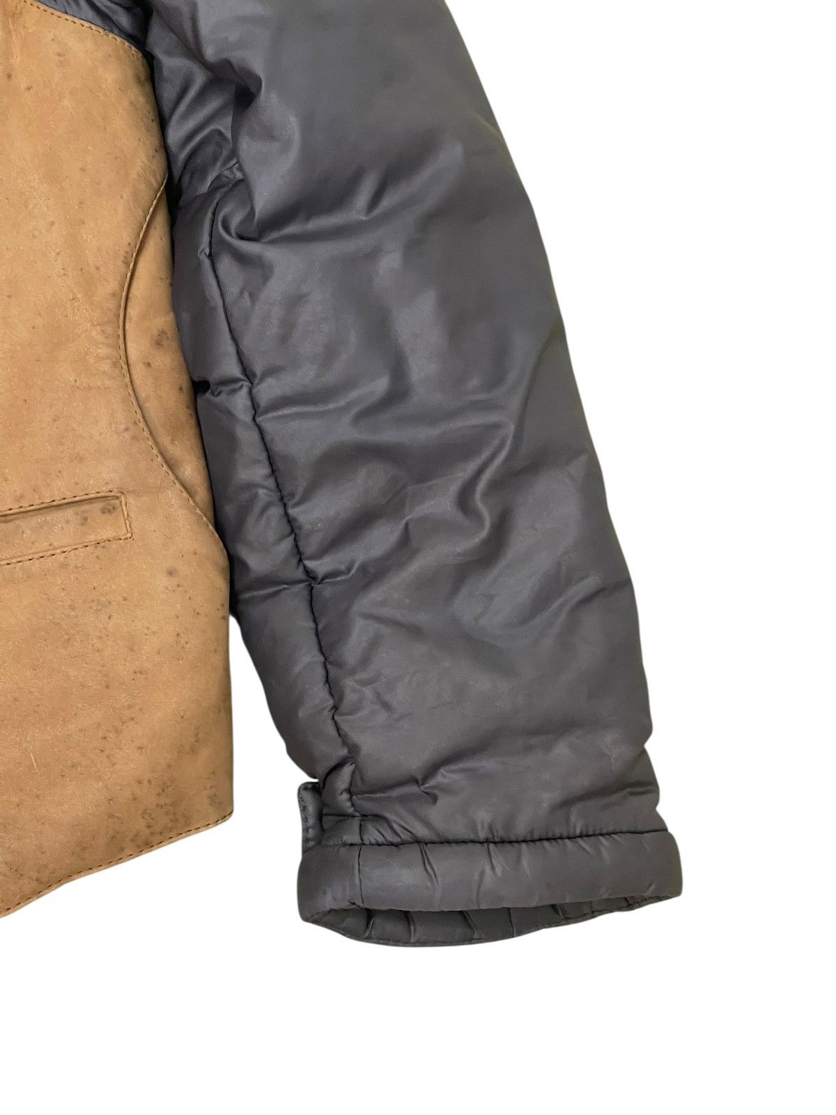 Maison Margiela AW03/04 Martin Margiela Padded Nylon Leather Jacket 7🟩0 Size US M / EU 48-50 / 2 - 8 Thumbnail