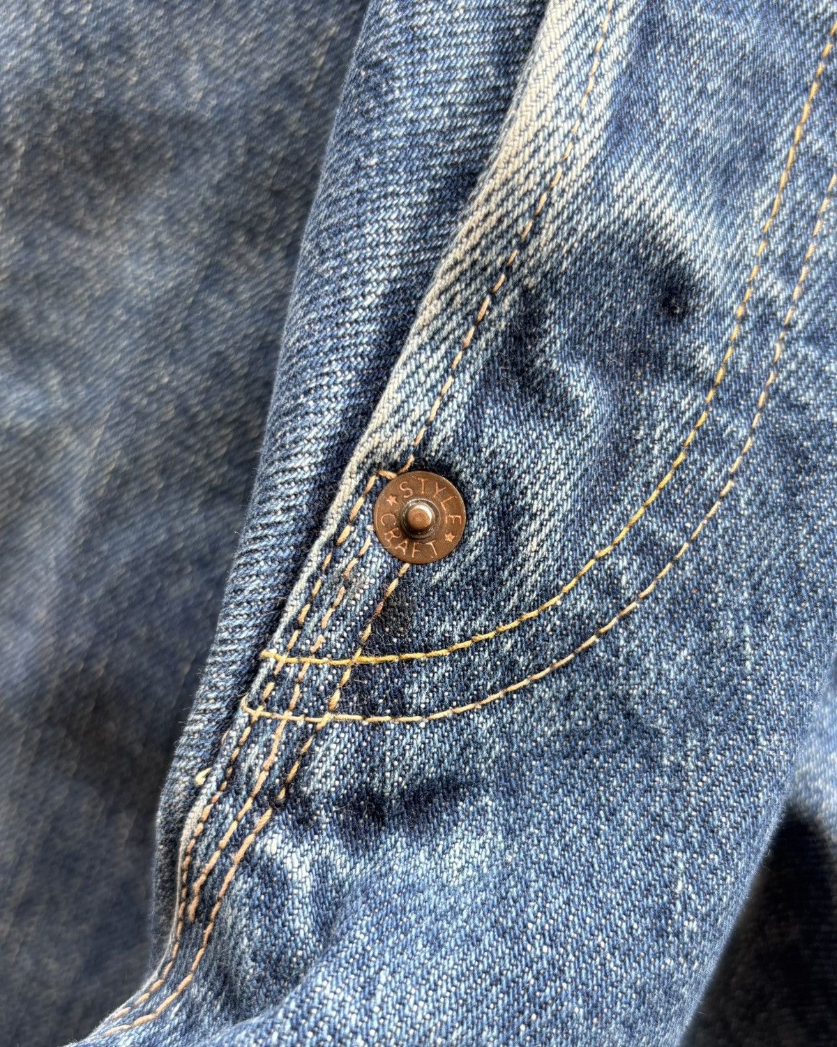 Evisu Evis Evisu Selvedge Denim Jeans Size US 30 / EU 46 - 6 Thumbnail