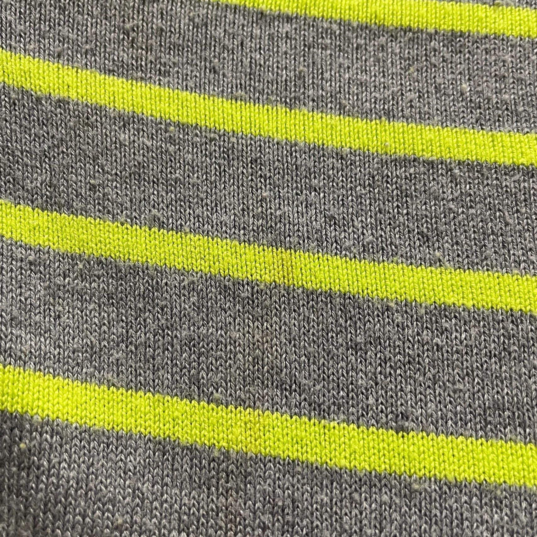 Vintage One A Sweater Womens Large Gray Yellow Striped Cowl Neck Knit Long Sleeve Pullover Casual Womens Size L / US 10 / IT 46 - 5 Thumbnail
