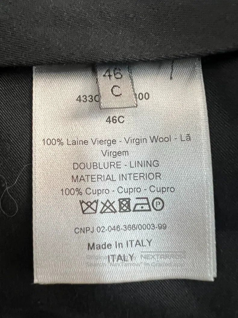 Dior Dior Black woollen suit trousers Size US 30 / EU 46 - 4 Thumbnail