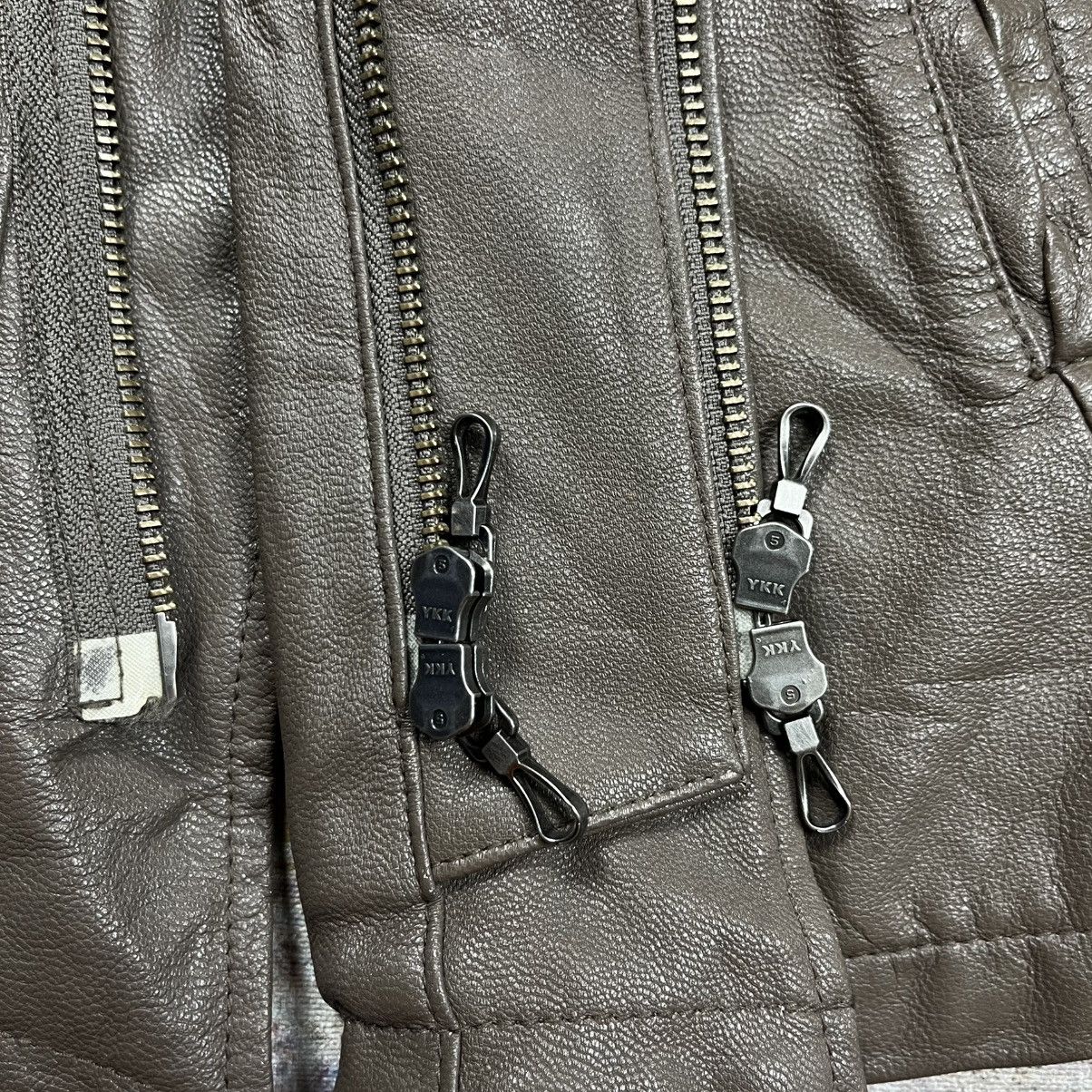 Tornado Mart Tornado Mart multi zipper bono leather jacket vkei style Size US M / EU 48-50 / 2 - 11 Thumbnail