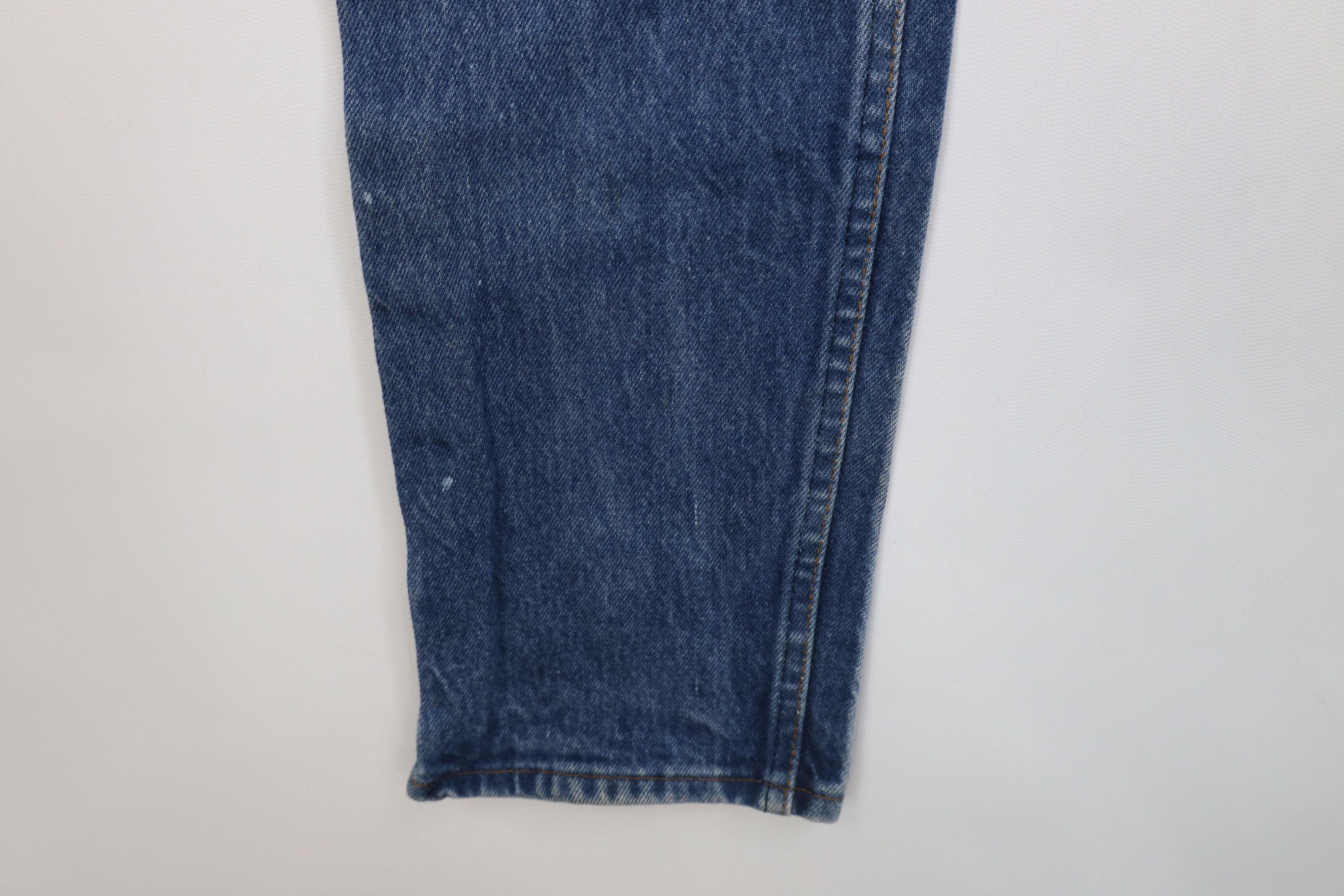 Levi's Vintage 80s Levis 706 Fit Faded Denim Jeans Blue Cotton USA Size 28" / US 6 / IT 42 - 6 Thumbnail