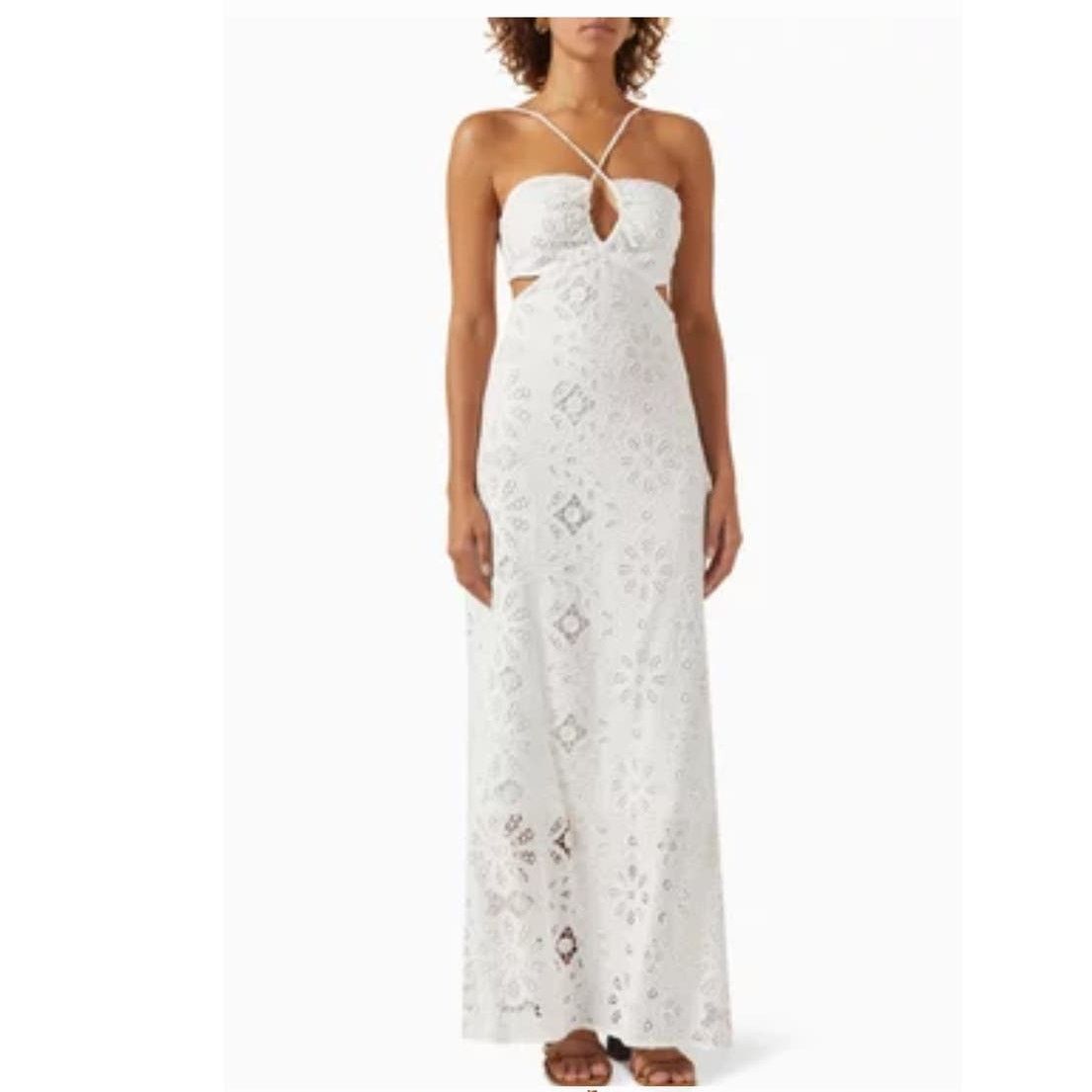Free People New Free People Especia Memoria Dress $350 SMALL Off-White Size S / US 4 / IT 40 - 5 Thumbnail