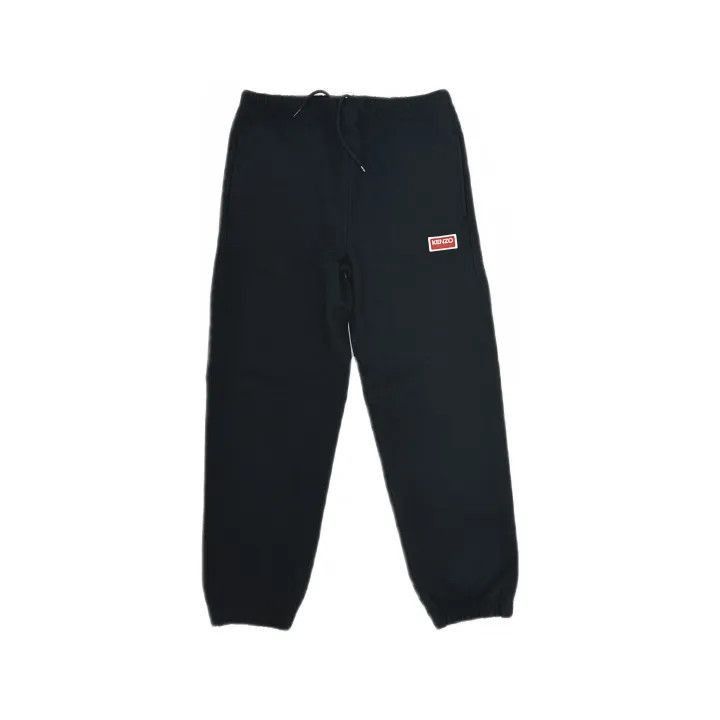 Kenzo KENZO Logo Black Knit Sport Pants for Men -2507 Size US 32 / EU 48 - 2 Thumbnail
