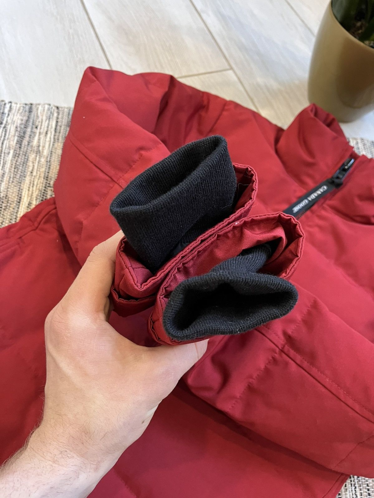 Canada Goose × Vintage Canada Goose Parka Down jacket Red Outdoor Puffer Heatherton Size S / US 4 / IT 40 - 8 Thumbnail