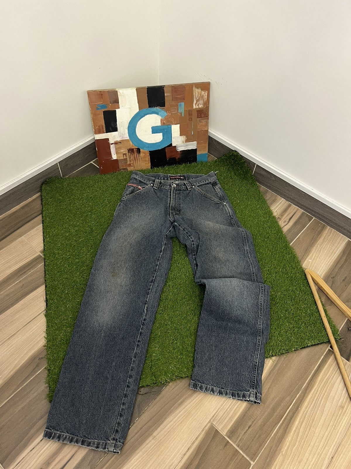 Quiksilver Vintage 90s Quicksilver Denim Jeans S Size Light Wash Mens Size US 28 / EU 44 - 1 Thumbnail