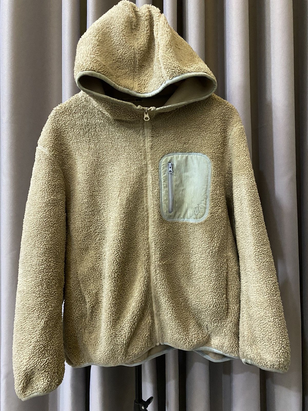 Uniqlo Uniqlo Jw anderson fleece Hoodie Size US L / EU 52-54 / 3 - 3 Thumbnail