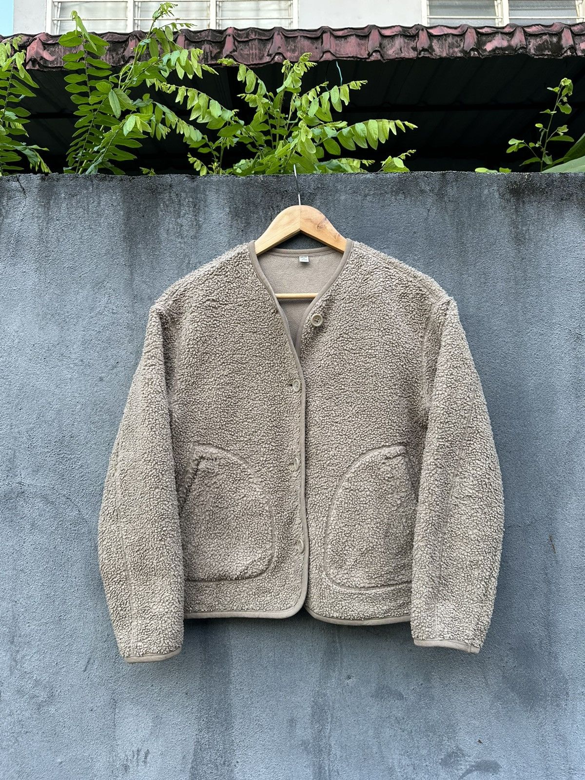 Japanese Brand 👹Uniqlo Japan Fleece Cardigan Size US XS / EU 42 / 0 - 1 Thumbnail