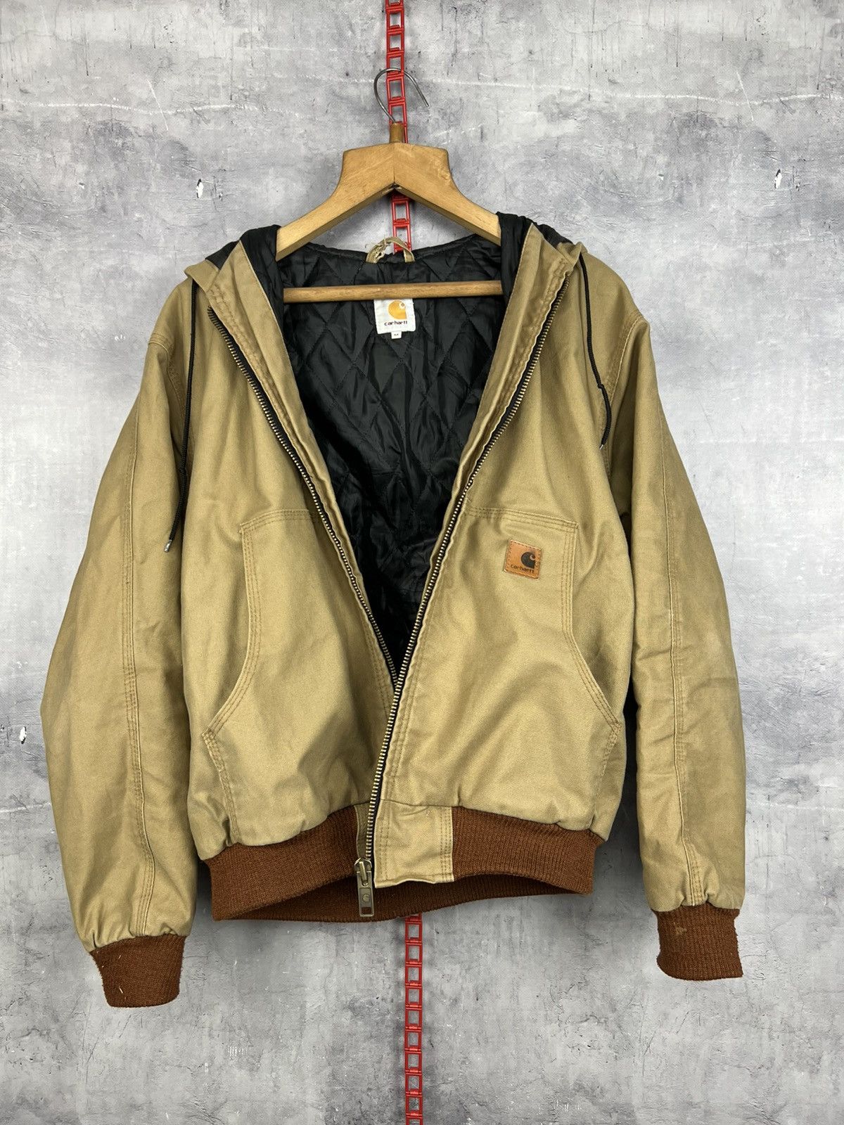 Carhartt Wip Vintage Carhartt Duck Canvas Hoodie Men’s Jacket Size M Size US M / EU 48-50 / 2 - 4 Thumbnail