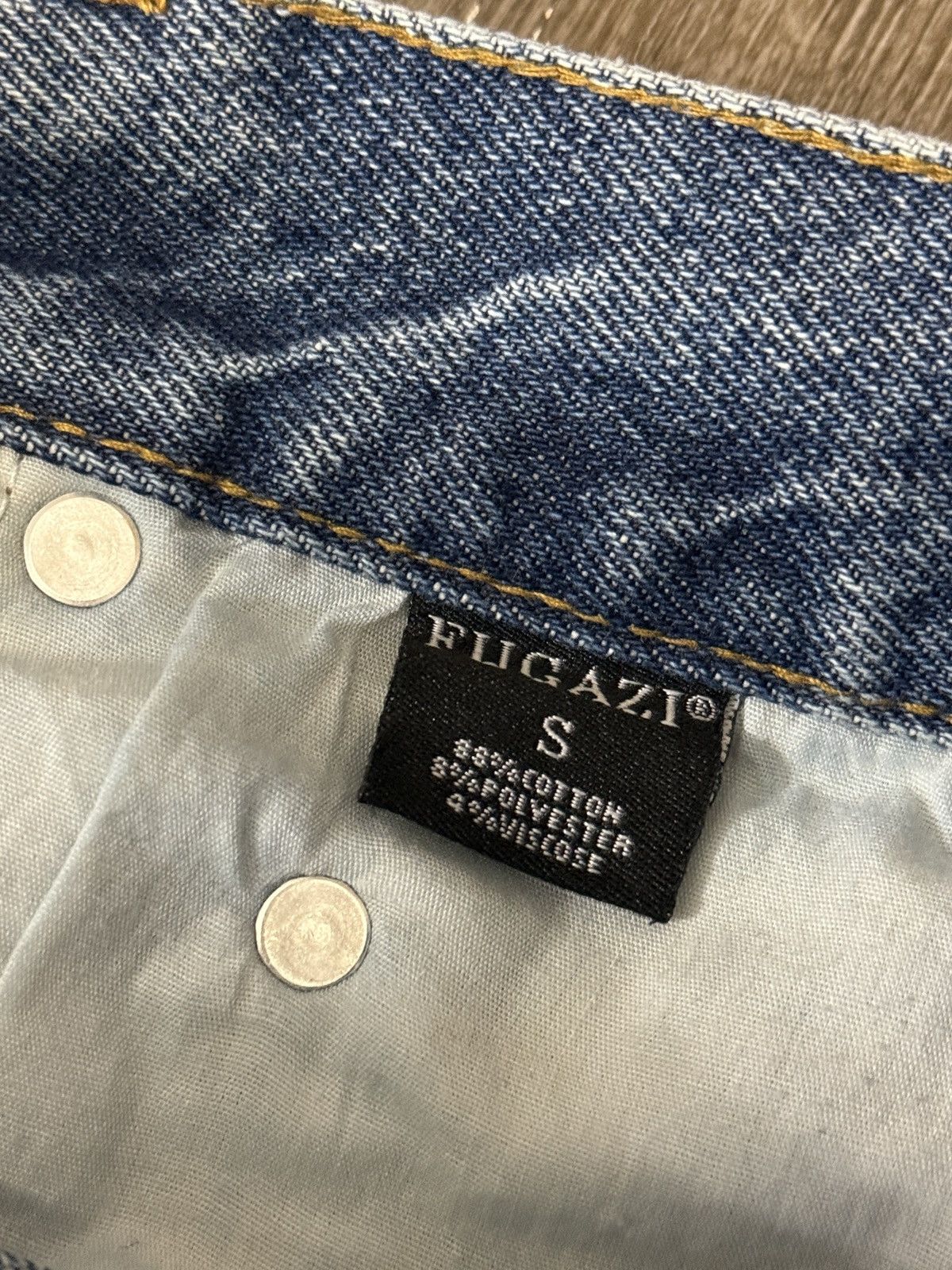 Fugazi Chain stitch denim jeans Size US 30 / EU 46 - 6 Thumbnail