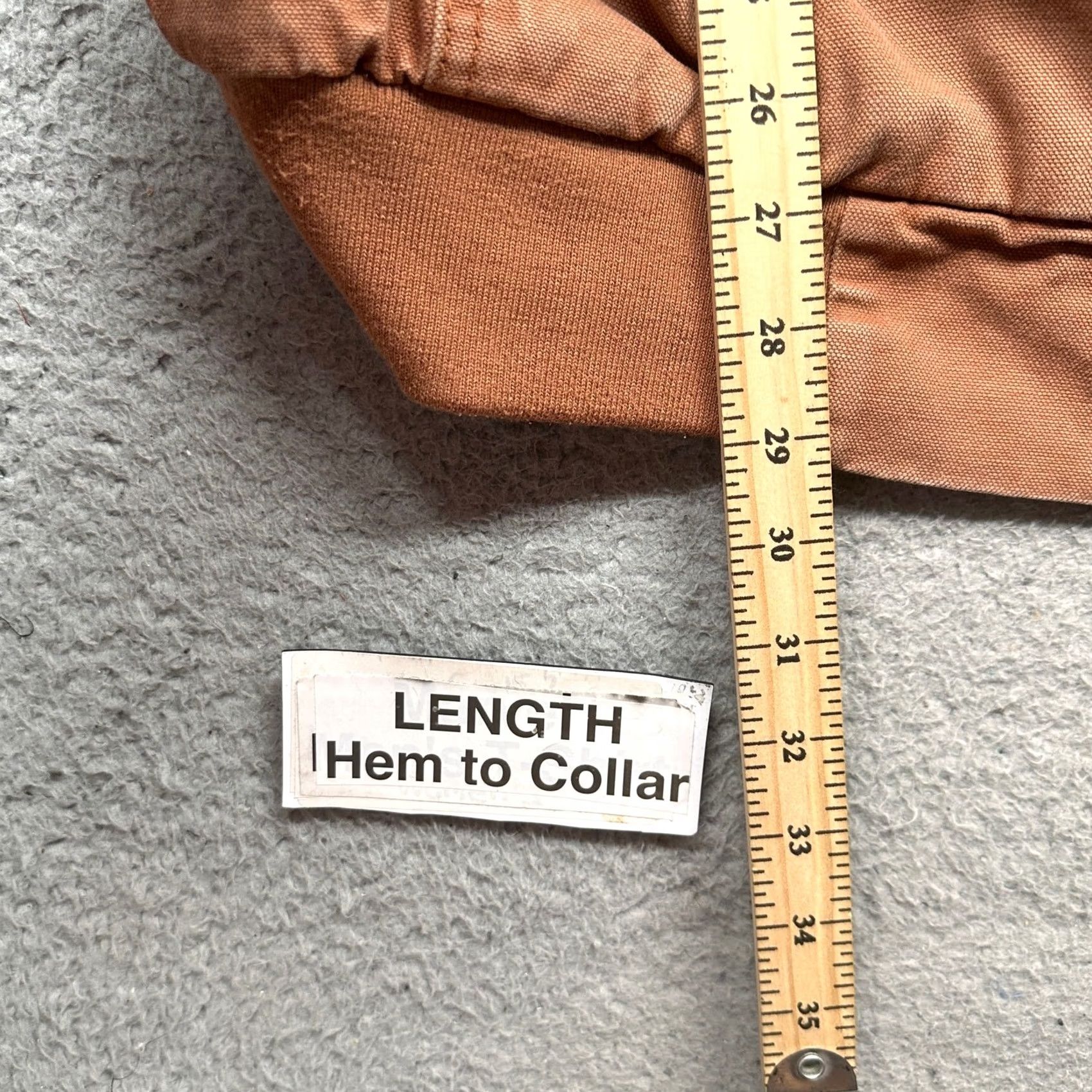 Vintage VINTAGE Forge Workwear Jacket Duck Canvas Sherpa Lined Full Zip Mens Large Brown Orange Bomber Jacket Mens Size US L / EU 52-54 / 3 - 7 Thumbnail