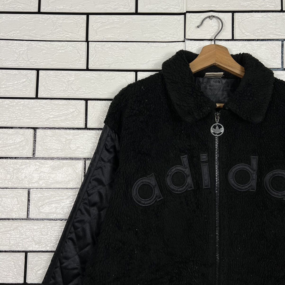Adidas Vintage 90's ADIDAS Embroidery Big Logo Fleece #4056-C184 Size US S / EU 44-46 / 1 - 3 Thumbnail
