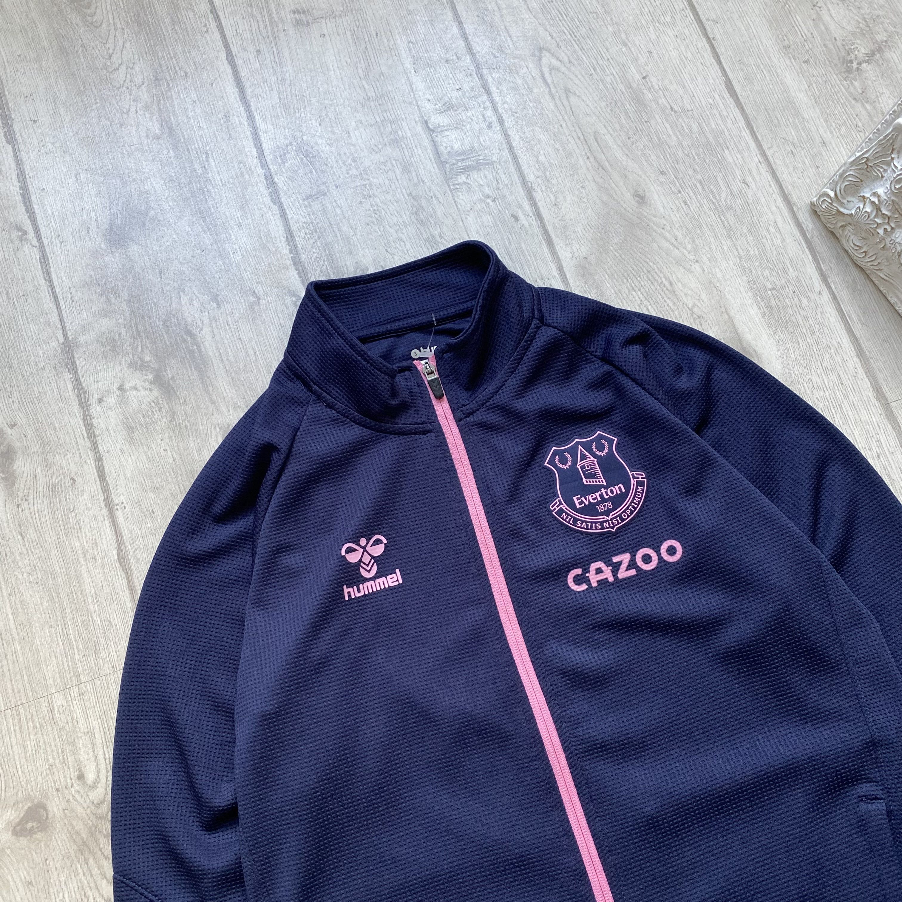 Nike ⚽️ Blockore Everton Track Jacket Top jersey training Drill Size US S / EU 44-46 / 1 - 3 Thumbnail
