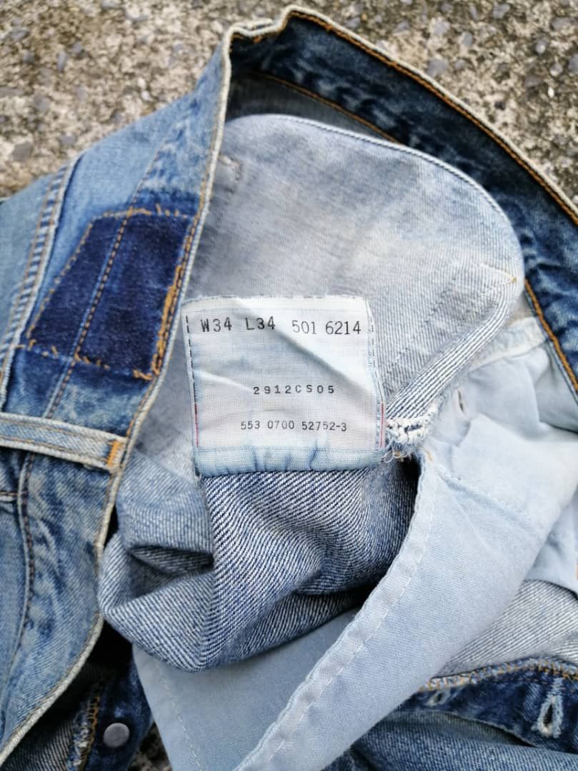 Levi's × Levi's Vintage Clothing Levi's Strauss 553 Fly Button Denim Jeans Size US 33 - 9 Thumbnail