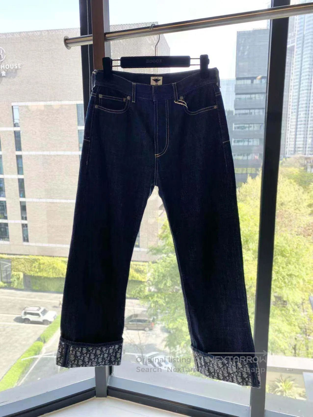 Dior Dior Old flower jeans inside| Size 24" / US 00 / IT 34 - 2 Thumbnail