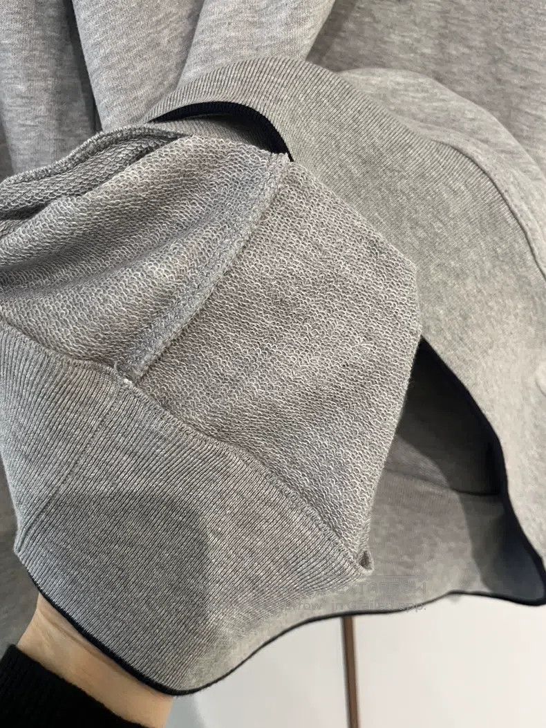 Brunello Cucinelli Brunello Cucinelli Men's Gray Hooded Sweatshirt, 100% Cott Size US S / EU 44-46 / 1 - 7 Thumbnail