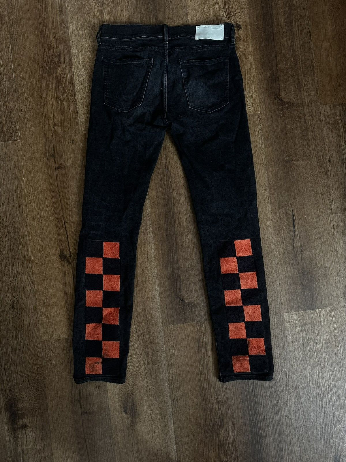 Off-White Off white jeans chequered Size US 31 - 1 Thumbnail
