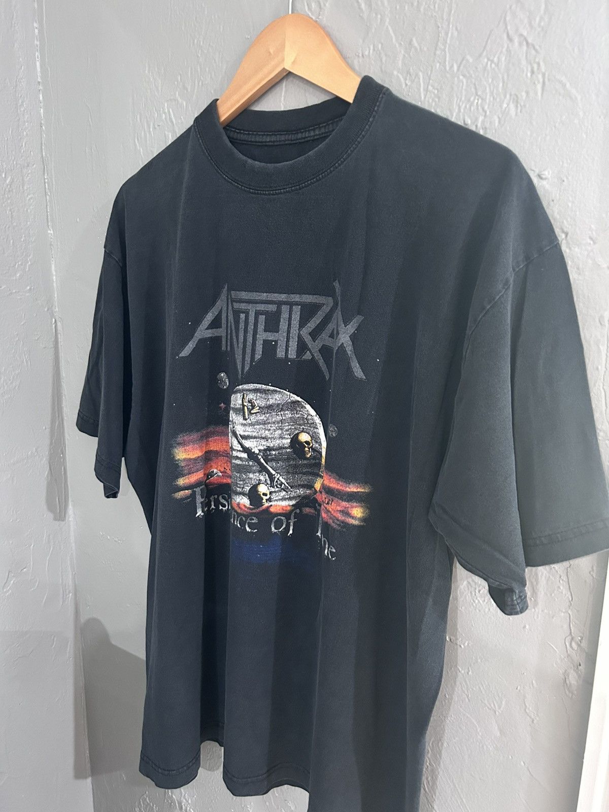 Vintage Anthrax Persistence of Time Size US L / EU 52-54 / 3 - 1 Thumbnail