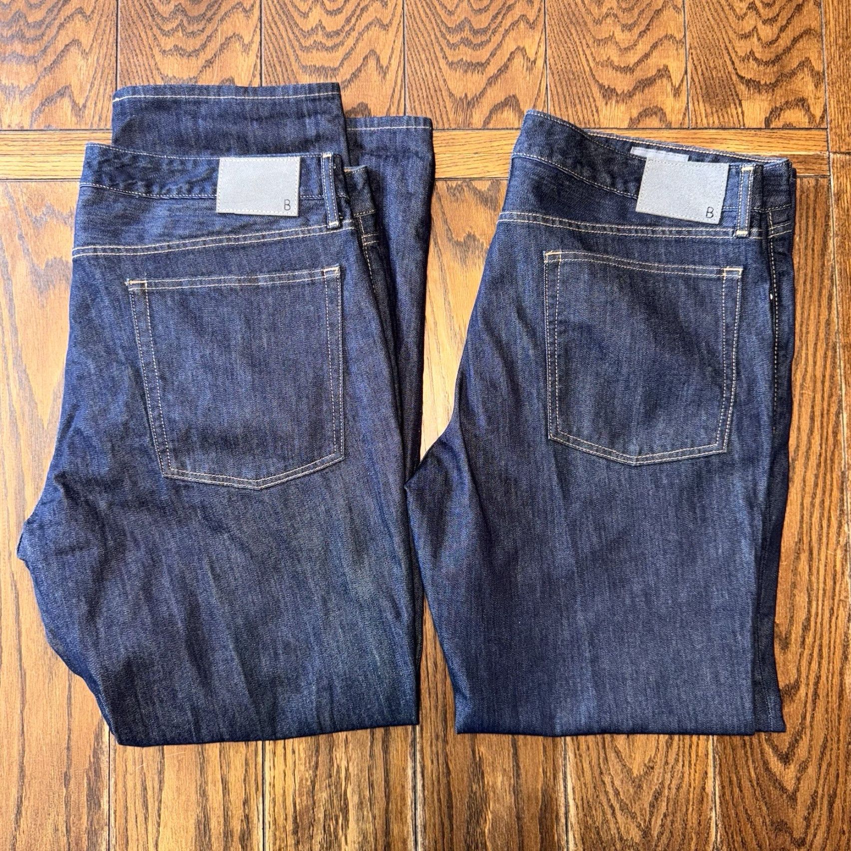 Bonobos Bonobos Jeans Mens 40x32 Blue Straight Dark Wash Stretch Denim Lot Of 2 - Vintage No - 5-Pocket - Regular Size - USA Theme - Men Size US 40 / EU 56 - 2 Thumbnail