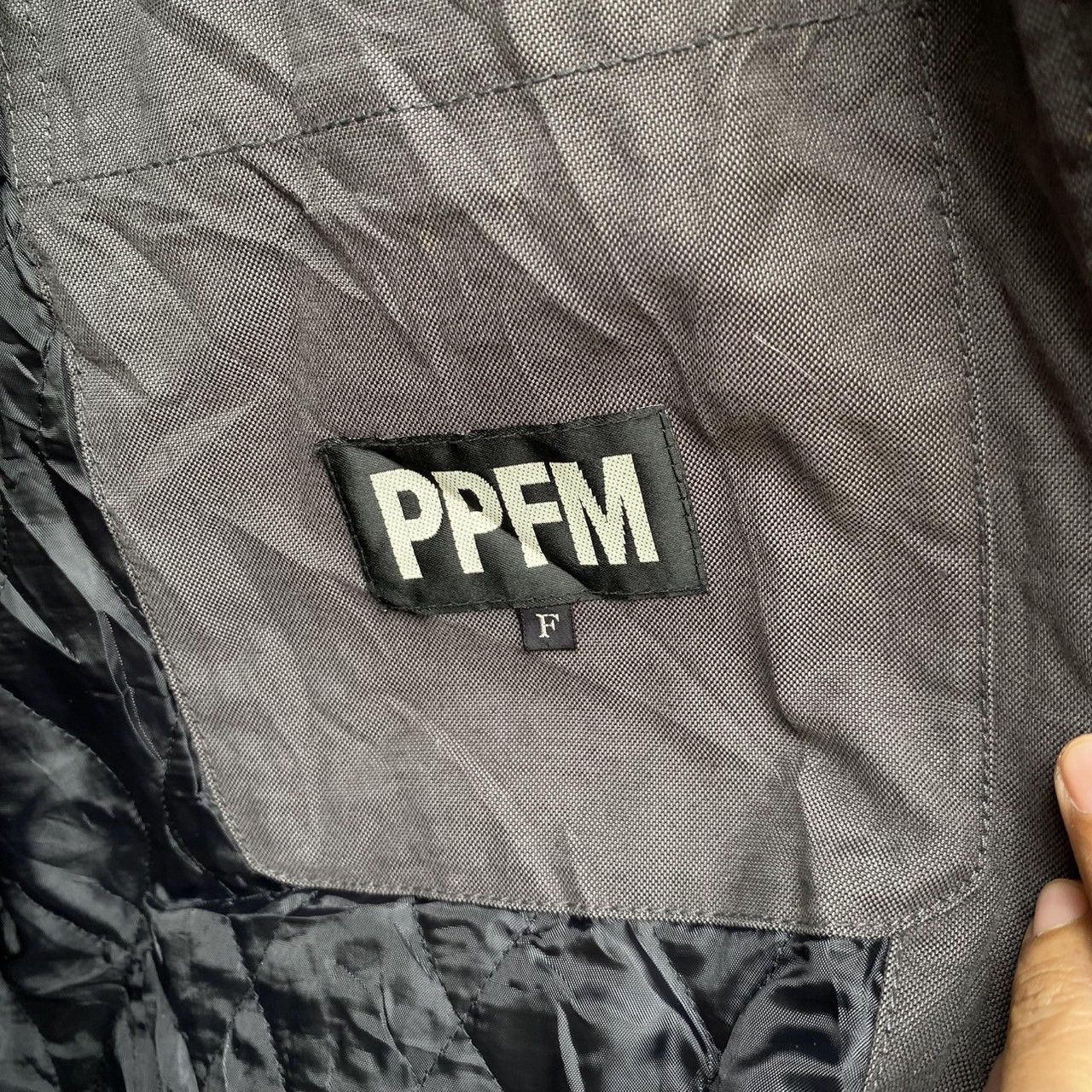 PPFM PPFM Gray Fur-Collar Puffer Jacket Size US L / EU 52-54 / 3 - 3 Thumbnail