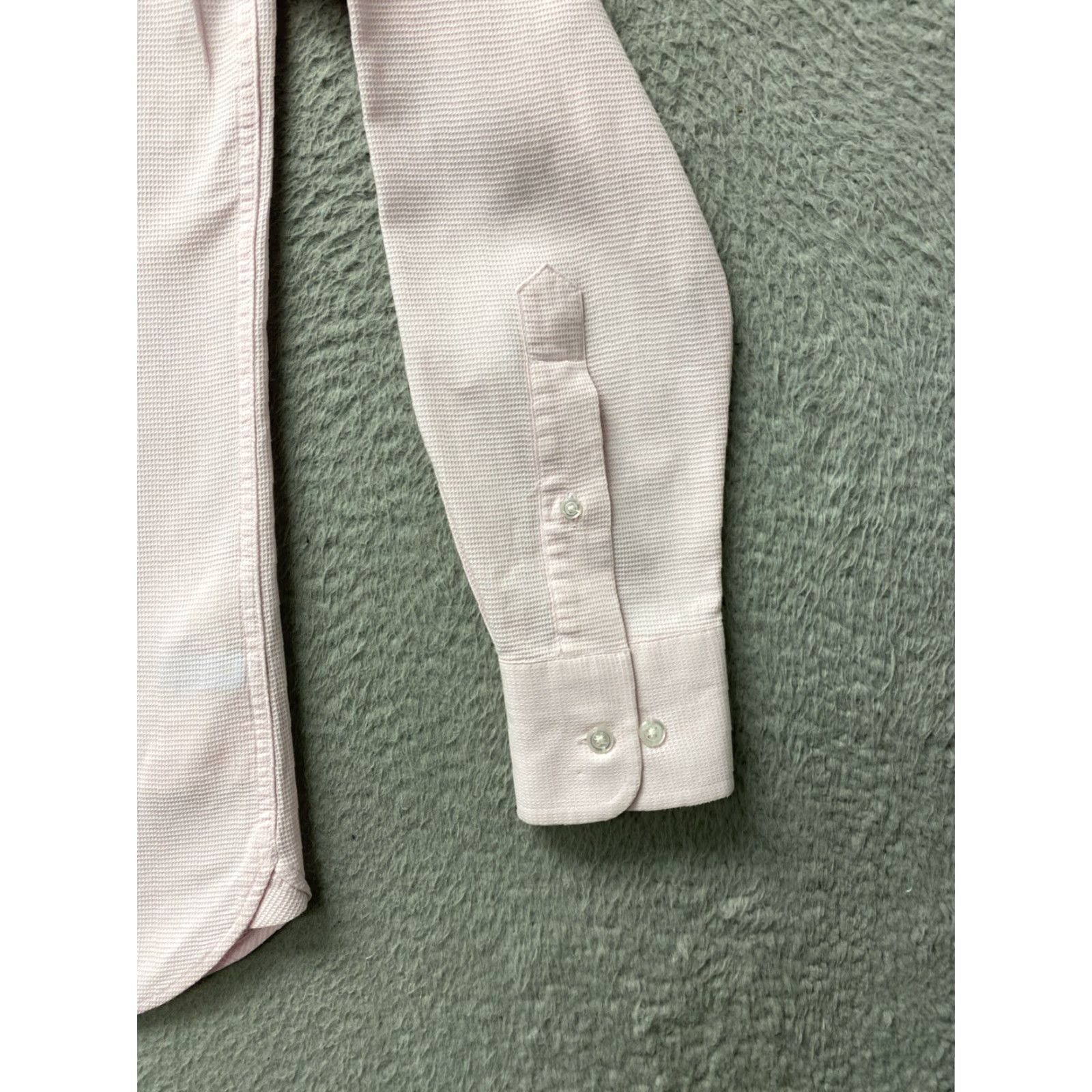 Banana Republic Banana Republic Button-Up Shirt Men Small Pink Slim Fit Long Sleeve Shirt Size US S / EU 44-46 / 1 - 4 Thumbnail