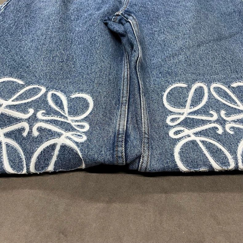 Loewe Loewe Blue jeans with a logo on the back Size 42" / US 20 - 3 Thumbnail