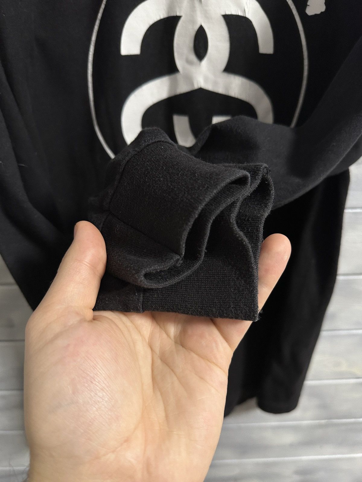 Stussy Rare Long-Sleeve Stussy Skateboarding Style Big Logo. Size US M / EU 48-50 / 2 - 3 Thumbnail